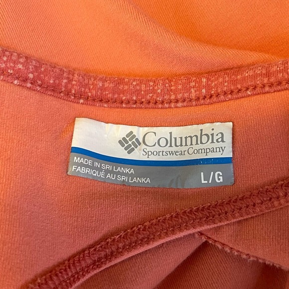 Columbia Red Keyhole Back Tank Top Womens Size Large - Picture 6 of 6